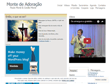 Tablet Screenshot of montedeadoracao.com.br